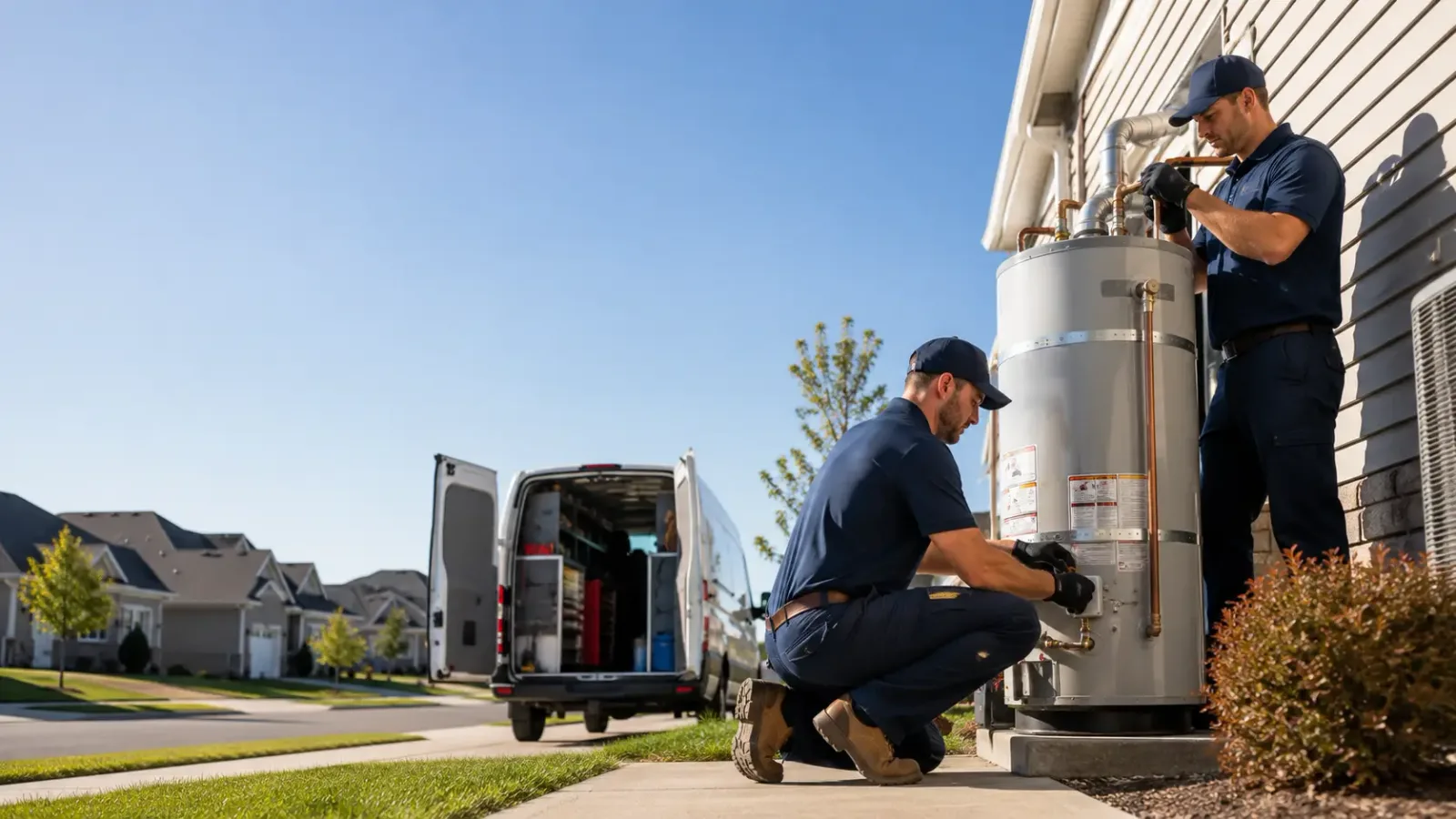 Water Heater Installation in Falcon Heights, TX